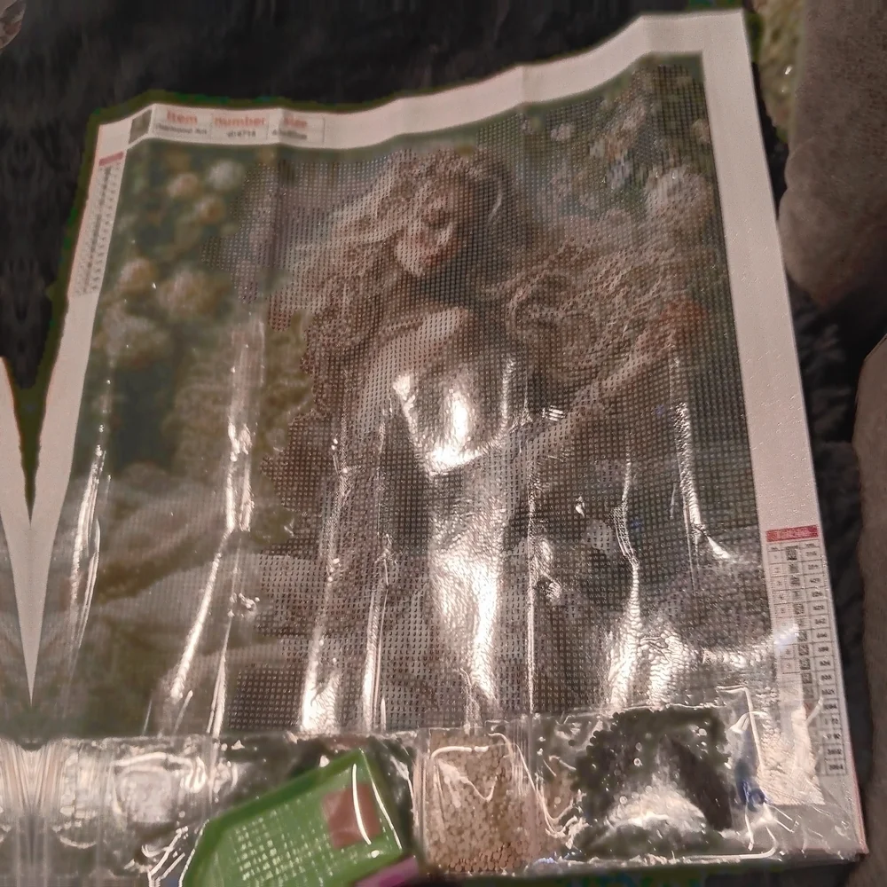 Elegant Woman Diamond Painting Kit 40x40